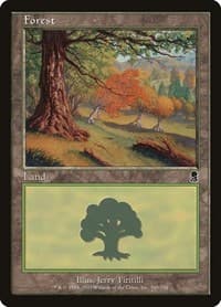 Forest (349) - Odyssey - Magic: The Gathering card