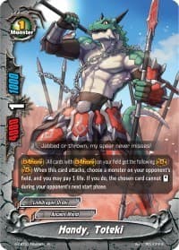 Handy, Toteki - S-CBT01: Golden Garga - Future Card BuddyFight card