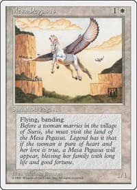 Mesa Pegasus - Fourth Edition - Magic: The Gathering card