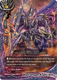 Black Dragon Knight, Eth - S-CBT01: Golden Garga - Future Card BuddyFight card