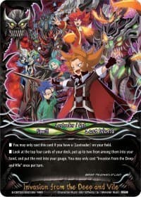 Invasion from the Deep and Vile - S-CBT02: Violence Vanity - Future Card BuddyFight card