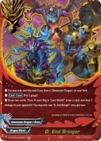 D. End Bringer - S-CBT02: Violence Vanity - Future Card BuddyFight card