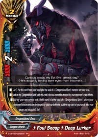 "Foul Snoop" Deep Lurker - S-CBT02: Violence Vanity - Future Card BuddyFight card