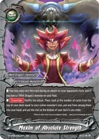 Maxim of Absolute Strength - S-CBT02: Violence Vanity - Future Card BuddyFight card