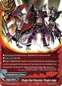 "Dragon Hour Execution" Dragion Judge - S-CBT02: Violence Vanity - Future Card BuddyFight card
