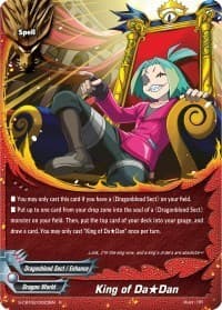 King of Da-Dan - S-CBT02: Violence Vanity - Future Card BuddyFight card