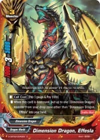Dimension Dragon, Effesla - S-CBT02: Violence Vanity - Future Card BuddyFight card
