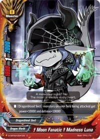 "Moon Fanatic" Madness Luna - S-CBT02: Violence Vanity - Future Card BuddyFight card