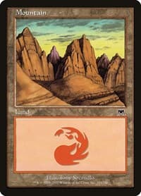 Mountain (343) - Onslaught - Magic: The Gathering card