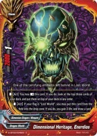 Dimensional Heritage, Enerdios - S-CBT02: Violence Vanity - Future Card BuddyFight card