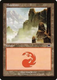 Mountain (344) - Onslaught - Magic: The Gathering card