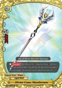 Divine Cane, Massfortune - S-CBT02: Violence Vanity - Future Card BuddyFight card