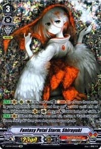 Fantasy Petal Storm, Shirayuki (OR) - V-BT04: Vilest! Deletor - Cardfight Vanguard card
