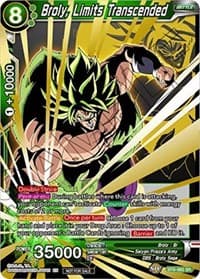 Broly, Limits Transcended (Event Pack 3 - 2019) - Promotion Cards - Dragon Ball Super: Masters card