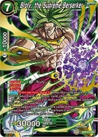 Broly, the Supreme Berserker - Destroyer Kings - Dragon Ball Super: Masters card