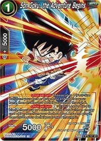 Son Goku, the Adventure Begins - Destroyer Kings - Dragon Ball Super: Masters card