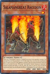 Salamangreat Raccoon - Structure Deck: Soulburner - YuGiOh card