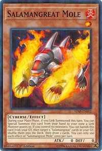 Salamangreat Mole - Structure Deck: Soulburner - YuGiOh card