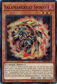 Salamangreat Spinny - Structure Deck: Soulburner - YuGiOh card