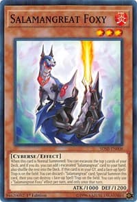 Salamangreat Foxy - Structure Deck: Soulburner - YuGiOh card