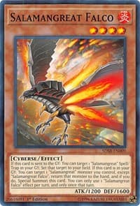 Salamangreat Falco - Structure Deck: Soulburner - YuGiOh card