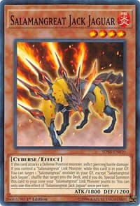 Salamangreat Jack Jaguar - Structure Deck: Soulburner - YuGiOh card