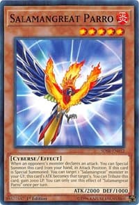 Salamangreat Parro - Structure Deck: Soulburner - YuGiOh card