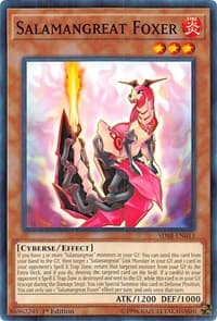 Salamangreat Foxer - Structure Deck: Soulburner - YuGiOh card