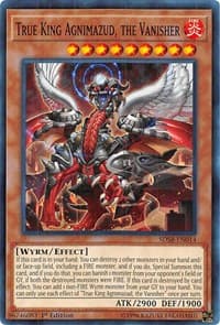 True King Agnimazud, the Vanisher - Structure Deck: Soulburner - YuGiOh card