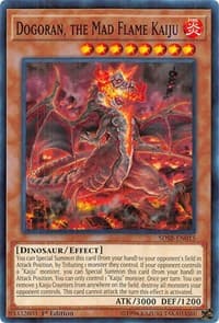 Dogoran, the Mad Flame Kaiju - Structure Deck: Soulburner - YuGiOh card