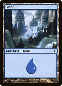 Island (291) - Ravnica: City of Guilds - Magic: The Gathering card