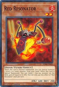 Red Resonator - Structure Deck: Soulburner - YuGiOh card
