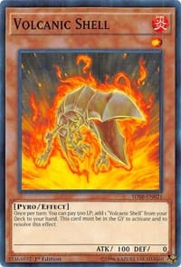 Volcanic Shell - Structure Deck: Soulburner - YuGiOh card