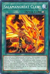 Salamangreat Claw - Structure Deck: Soulburner - YuGiOh card
