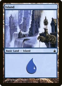 Island (292) - Ravnica: City of Guilds - Magic: The Gathering card
