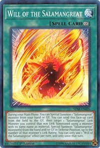 Will of the Salamangreat - Structure Deck: Soulburner - YuGiOh card