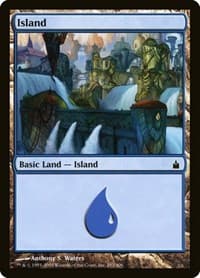 Island (293) - Ravnica: City of Guilds - Magic: The Gathering card