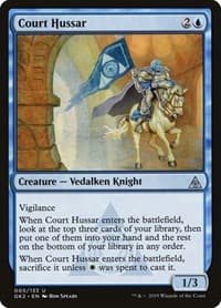 Court Hussar - Ravnica Allegiance: Guild Kits - Magic: The Gathering card