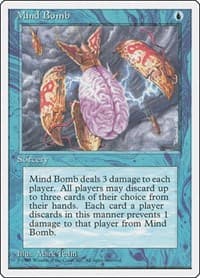 Mind Bomb - Fourth Edition - Magic: The Gathering card