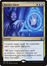Render Silent - Ravnica Allegiance: Guild Kits - Magic: The Gathering card