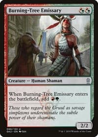 Burning-Tree Emissary - Ravnica Allegiance: Guild Kits - Magic: The Gathering card