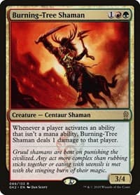 Burning-Tree Shaman - Ravnica Allegiance: Guild Kits - Magic: The Gathering card