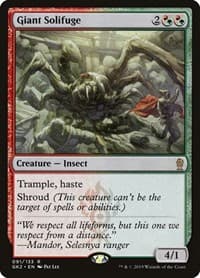 Giant Solifuge - Ravnica Allegiance: Guild Kits - Magic: The Gathering card