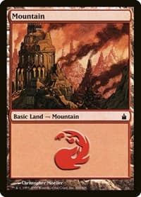 Mountain (300) - Ravnica: City of Guilds - Magic: The Gathering card
