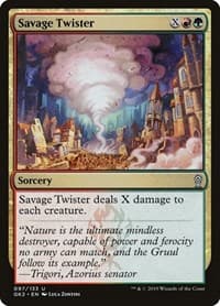 Savage Twister - Ravnica Allegiance: Guild Kits - Magic: The Gathering card