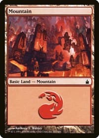 Mountain (301) - Ravnica: City of Guilds - Magic: The Gathering card