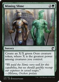 Miming Slime - Ravnica Allegiance: Guild Kits - Magic: The Gathering card