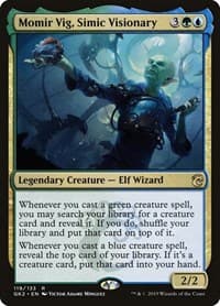 Momir Vig, Simic Visionary - Ravnica Allegiance: Guild Kits - Magic: The Gathering card