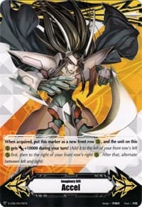 Imaginary Gift [Accel] - Raven-haired Ezel - Gift Markers - Cardfight Vanguard card