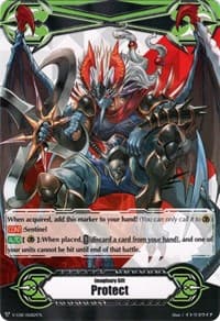 Imaginary Gift [Protect] - Covert Demonic Dragon, Magatsu Storm - Gift Markers - Cardfight Vanguard card